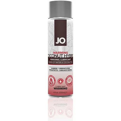 Розігрівальний крем-змазка з кокосовою олією System JO silicone Free Hybrid Warming (120 мл)