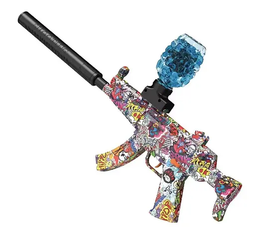 Бластер автоматический OldBro Auto MP 5 Gel Ball с гель шариками орбиз 10500 шт. - фото 4