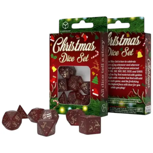 Набор кубиков Christmas Dice Set , 7 шт. (SXMS4X)