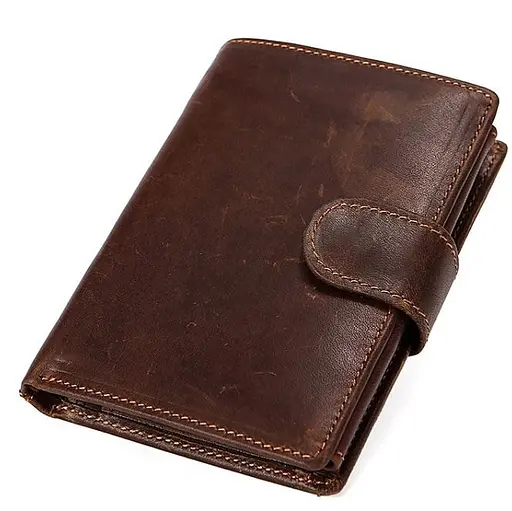 Кожаный портмоне Vintage 9х12.5х2 см acs0015296 - фото 1