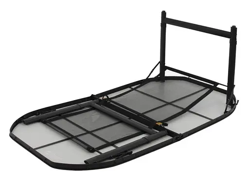 Стол Bo-Camp Northgate Oval 150x80 cm Black/Grey (1404188) - фото 8