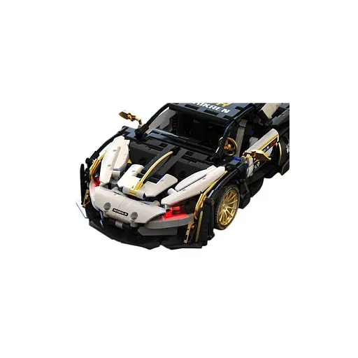 Конструктор Ramiz "Спортивний автомобіль" білий/чорний 1242 шт. - фото 6