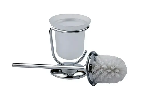 Ершик для унитаза напольный Kroner KRM Rizze - ACG322 CV022910, Хром - фото 3