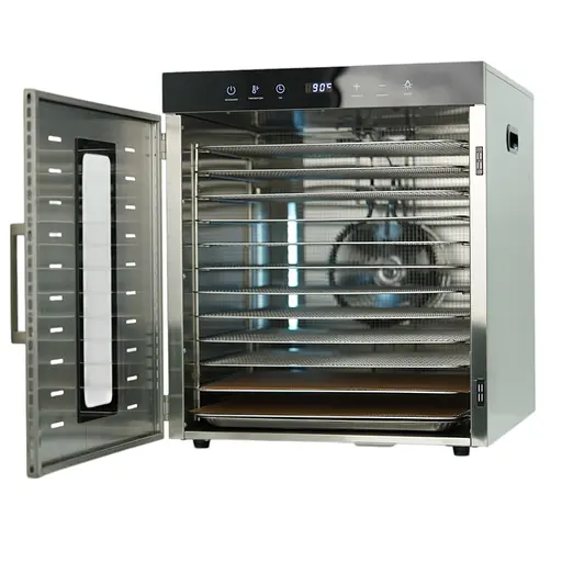 Дегідратор побутовий Tekhniko DH-12H-SS нержавіюча сталь (12 лотків) - фото 2