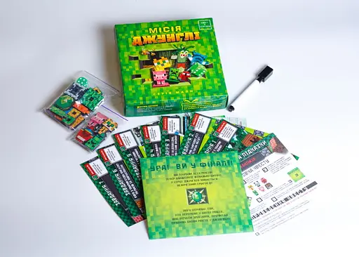 Настольная игра Ingame Quest Квест в коробке: Миссия Джунгли (укр.) (ВР_КВКМД) - фото 11