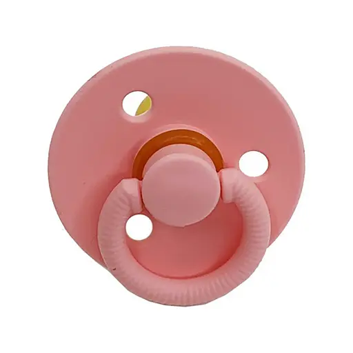 Дитяча пустушка латексна Mega Zayka MGZ-0526-6 кругла - фото 1