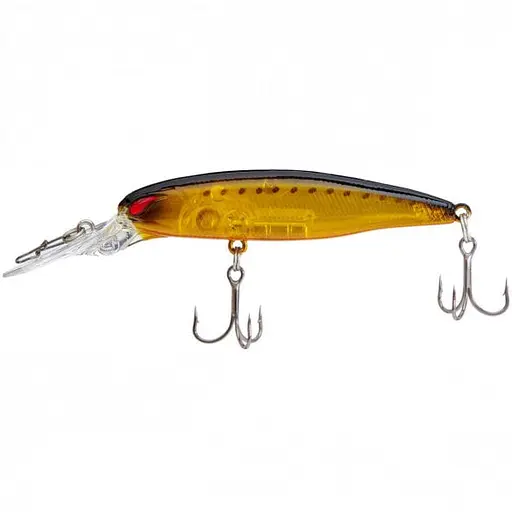 Воблер Nories Laydown Minnow Deep Just Wakasagi SP 66 mm 6.1 g BR Помаранчевий/жовтий/чорний (1013-1561.10.19)