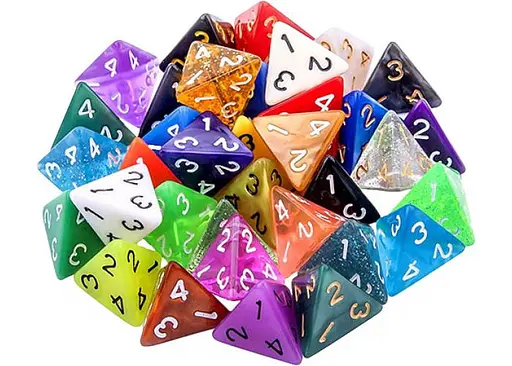 Настольная игра Games 7 Days Кубик игральный D4 , 1 шт. (g7dD4)