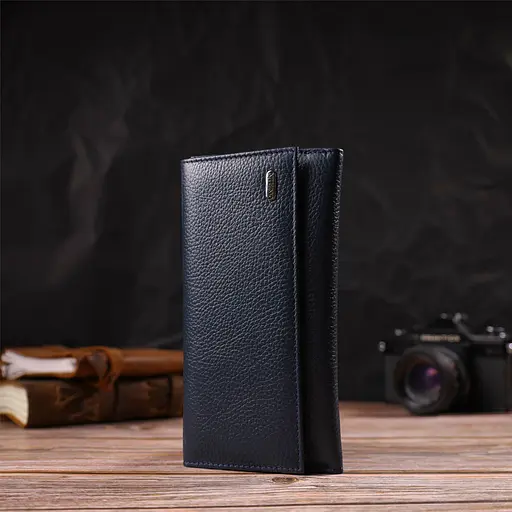 Кожаный кошелек Canpellini 10х19х1.5 см acs0025651 - фото 6