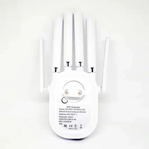 Ретранслятор Pix-Link X300R7 300Мбит/с 2.4 ГГц Белый (QNRWSW021403W 4289) - фото 3