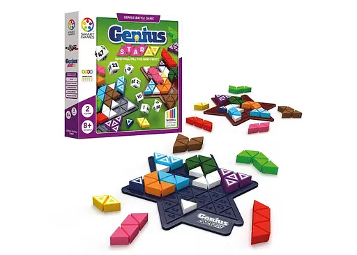 Настільна гра Smart Геніально. Зіркова тактика (Genius Star) (англ.) + QR-код на укр. правила (SGHP002) - фото 4