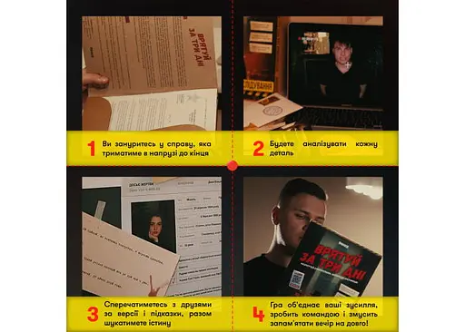 Настольная игра Оrner Спаси за три дня (укр.) (orner-2892) - фото 6