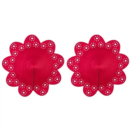 Пестіс на соски Obsessive A770 nipple covers red O/S - фото 2