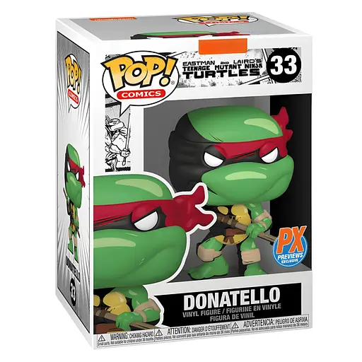 Фігурка POP TMNT Черепашки ніндзя Донателло 10 см (2023-028)