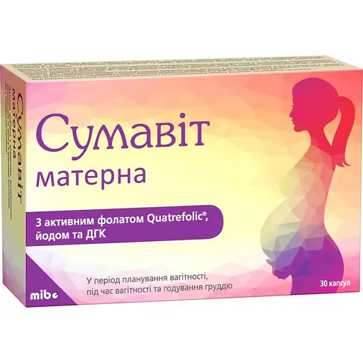 Сумавіт матерна добавка дієтична 30 шт.  - фото 1