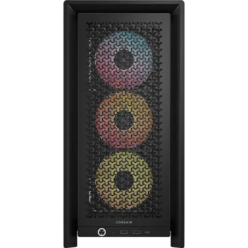 Корпус Corsair FRAME 4000D RS ARGB из закаленного стекла без блока питания, черный (CC-9011296-WW) - фото 8