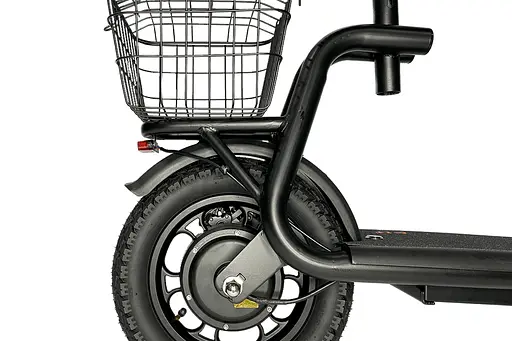 Электросамокат KUGOO Kirin C1+ Plus 18Ah 1000W с сидением и усиленной корзинкой - фото 9