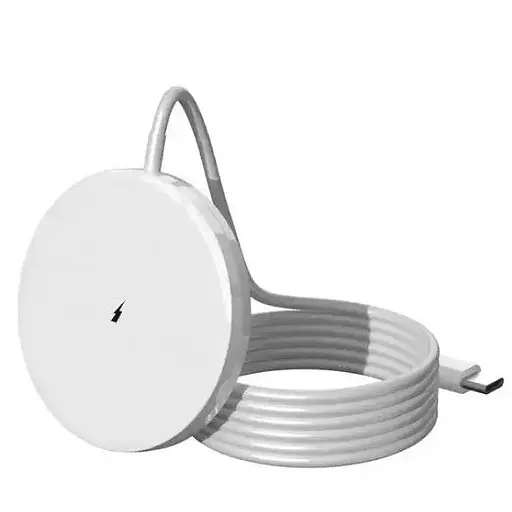 Бездротовий зарядний пристрій Konfulon Q08 MagSafe білий - фото 1