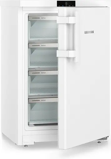 Liebherr Морозильна камера, 85x55x60.7, 86л, 1дв., A+, NF, білий - фото 5