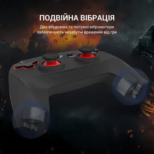 Игровой геймпад GamePro GP600 Black - фото 3
