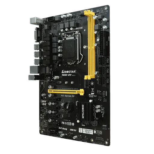 Материнська плата Biostar TB250-BTC V6 LGA 1151v1 (TB250-BTC V6) Б/В - фото 2