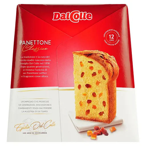Уцінка. Кекс Dal Colle Panettone класичний 750 г - фото 3