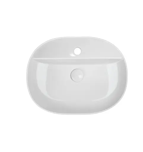 Накладная раковина Mixxus Premium ELLIPSE-0203 с отверстием под смеситель (MP6678) - фото 3