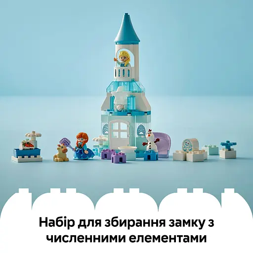 Конструктор LEGO DUPLO Disney Вечеринка в ледяном дворце Эльзы и Анны 54 детали (10455) - фото 17