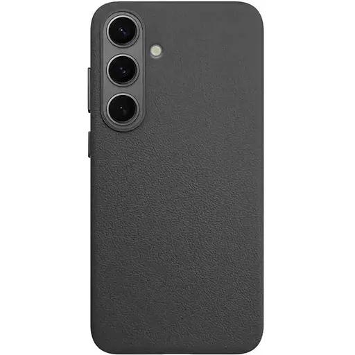 Чехол Epik Leather Case для Samsung Galaxy S25 Black AAA [133777]