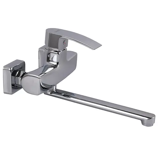 Змішувач для кухні DOMINO RONDO DND-104 настінний елегантний для зручного використання та функціональності - фото 2