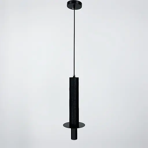 Підвіс Aurea із чорним бетонним корпусом 38х6 см Line.F MJ 161-120*430 BK - фото 5
