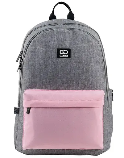 Рюкзак GoPack Education Teens GO24-140L-1 сіро-рожевий (4063276114266) - фото 1