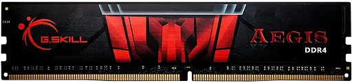 Оперативная память G.Skill 4GB DDR4 2400MHz Aegis Black (F4-2400C17S-4GIS) Б/У - фото 1