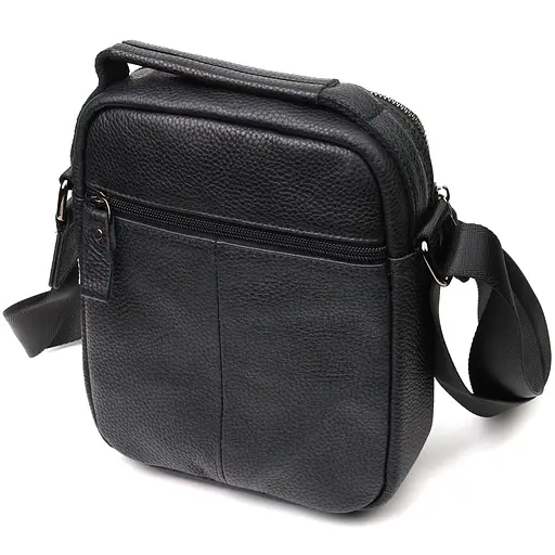 Чоловіча шкіряна сумка Vintage 19х23х6,5 см sum0024953 - фото 2