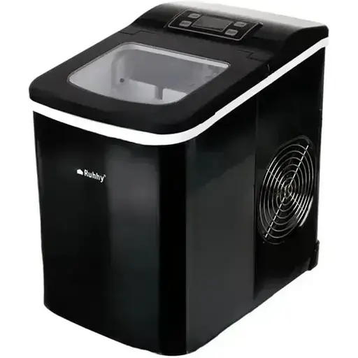 Льодогенератор Ruhhy 25565 (12 кг/добу) з дисплеєм та функцією самоочищення - фото 1