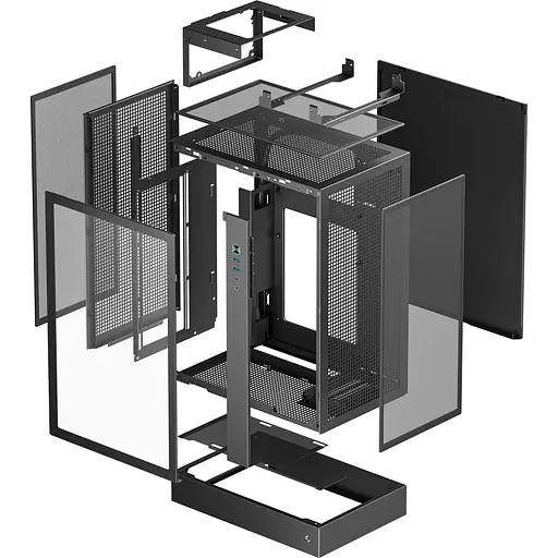 Корпус Deepcool CH170 PLUS без БЖ Black (R-CH170-BKNGM0-G) - фото 6