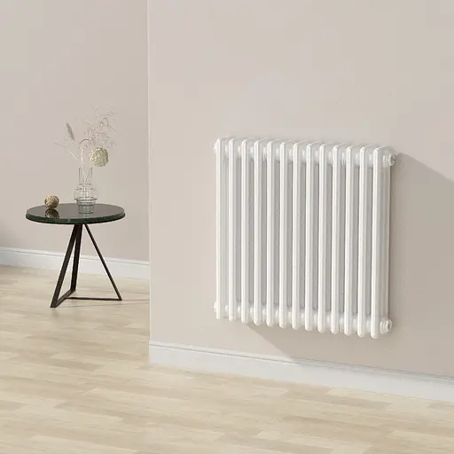 Вертикальний радіатор Navin Calidum 3-13 605х600, anticor, білий 10-012033-4880, Білий - фото 5