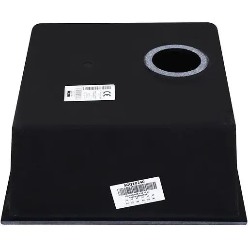 Кухонна мийка Elleci Q 102 Under TOP nero 40 - фото 6