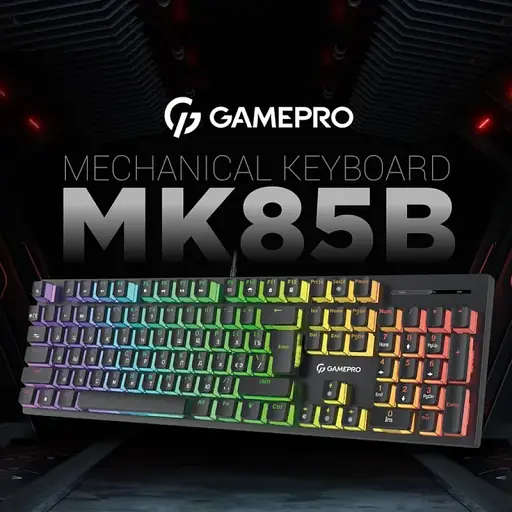 Клавіатура GamePro MK85B RGB Blue Switch Black - фото 6