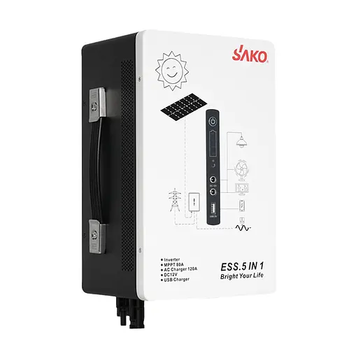 Система резервного питания (инвертор и батарея) Sako Alpha-ESS-500W/1KWh настенная. Мощность 500 Вт, энергоемкость 1004.8 Вт*ч, LifePO4 (42-00314) - фото 3