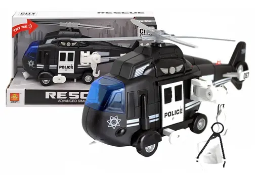 Вертоліт Поліція, WY750C, з музичними та світловими ефектами