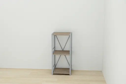 Етажерка 3/34 Ferrum-decor Серії Коннект 73x34x28 сірий ДСП Дуб Сонома Трюфель 16мм (FRD-104305) - фото 7