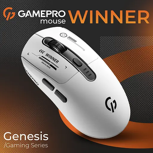 Миша GamePro Genesis Winner Wireless White (GM079W) [140366] - фото 5
