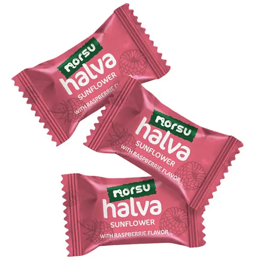 Халва подсолнечная Norsu с ароматом малины 1.1 кг