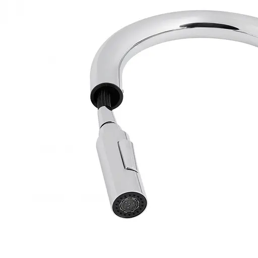 Смеситель для кухни Qtap Lenicka 9138103UC с выдвижным изливом - фото 4