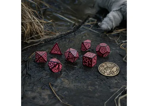 Набір кубиків The Witcher Dice Set. Crones - Whispess , 7 шт. (SWCR03) - фото 5