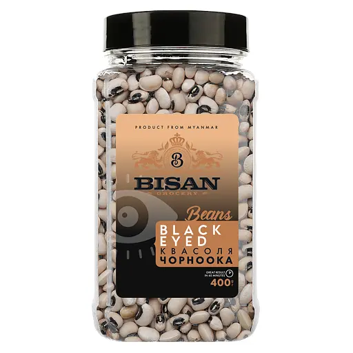 Фасоль черноглазая Bisan 400 г
