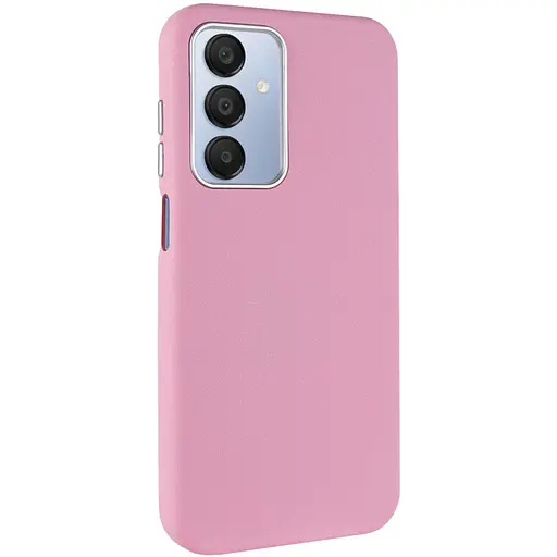 Чехол Epik кожаный Leather Case Metal Buttons для Samsung Galaxy A25 5G Light Pink