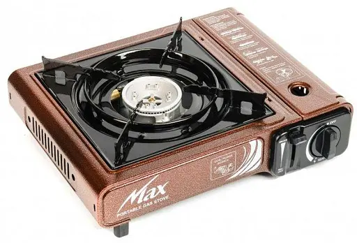 Портативная газовая плита MS-2500LPG (Коричневая) - фото 3
