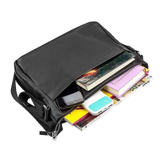 Сумка кожаная мужская SHVIGEL 29х22х8,5 см sum0012634 - фото 4